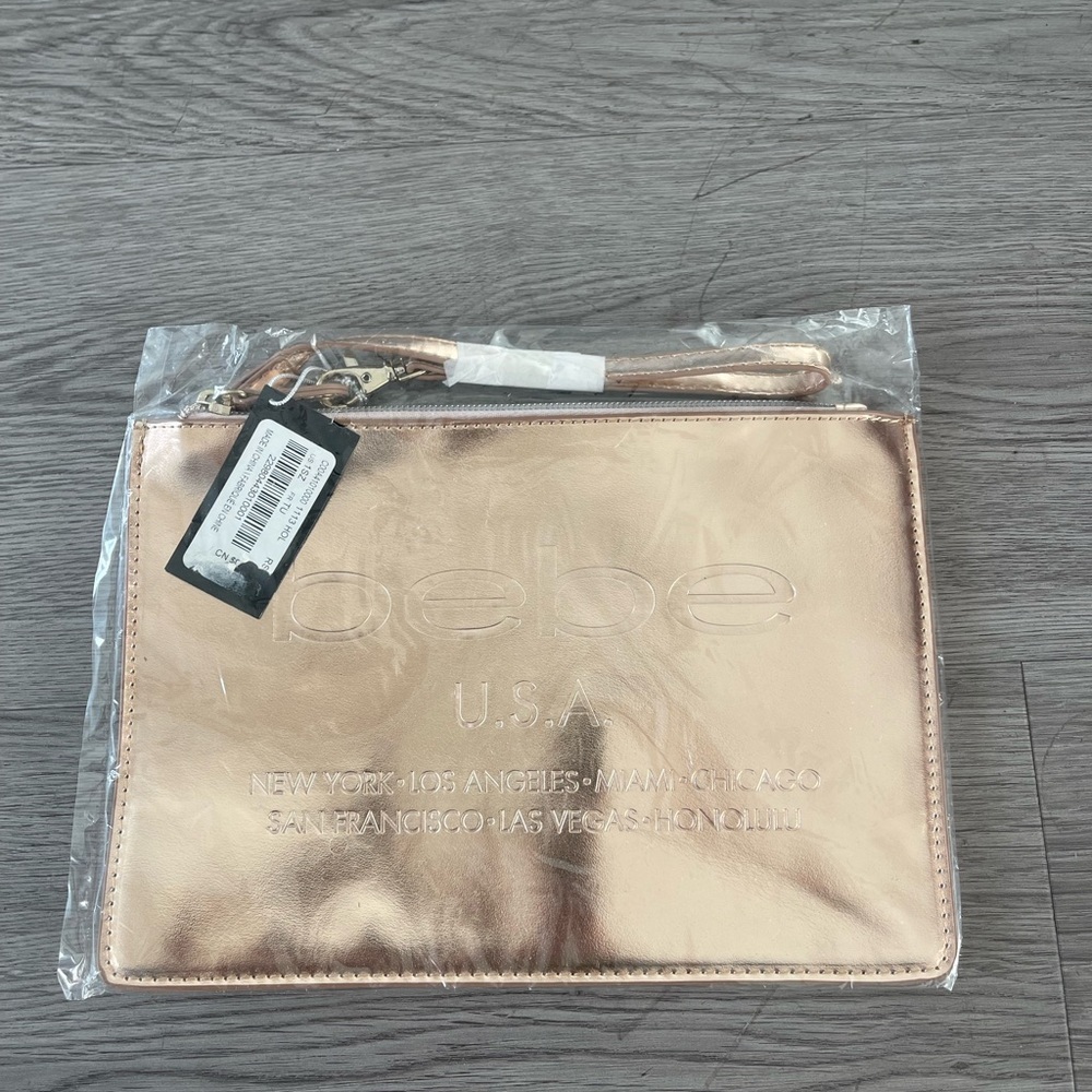 New Bebe wristlet